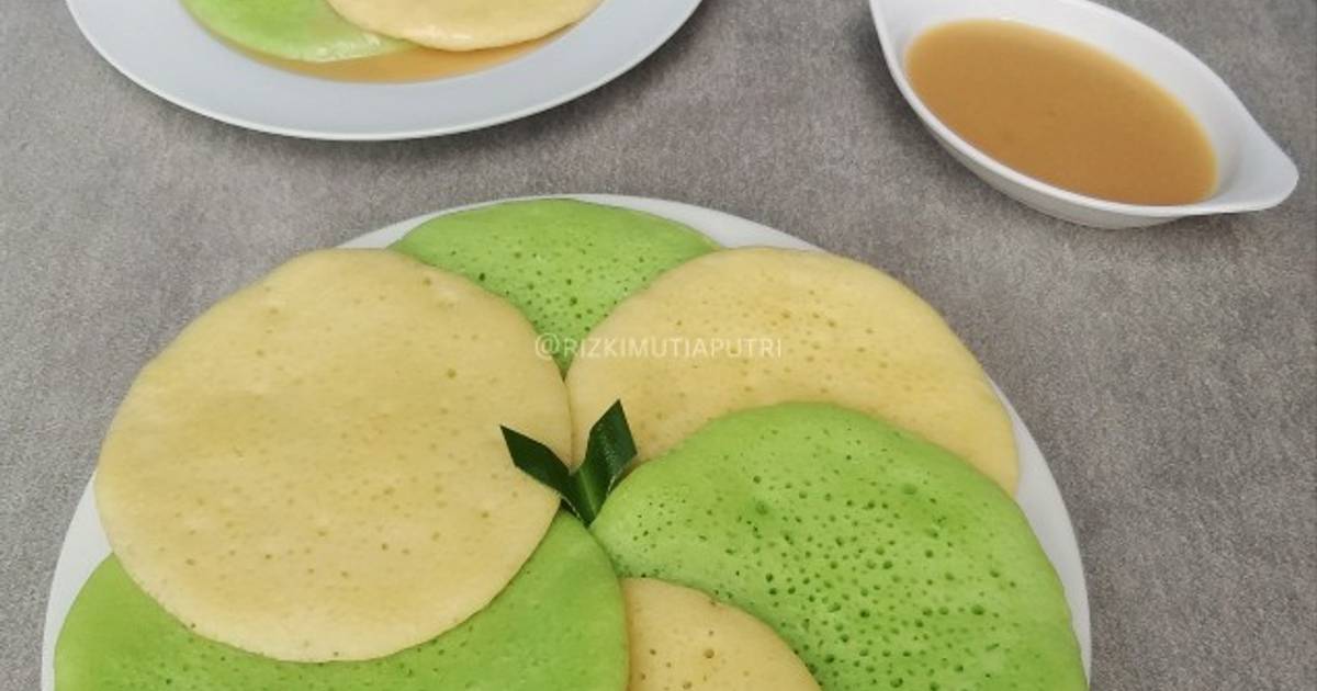 Resep Serabi Kuah Kinca Oleh Rizki Mutia Putri Cookpad