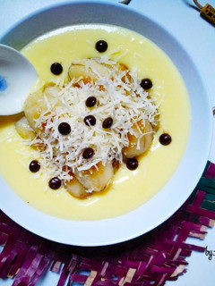 Foto resep Pisang berendam saus custard