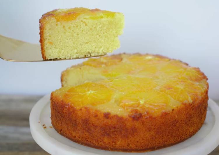 Bolo de iogurte e laranja