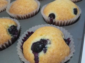 Una foto de Muffins de vainilla