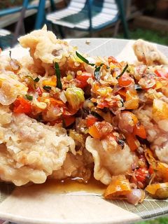 Foto resep Ayam geprek sambal matah