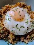 Quinoa with Tuna and Fried Egg