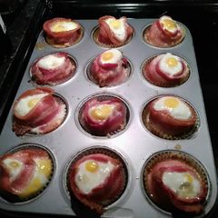 A picture of Savory Breakfast "Muffins".