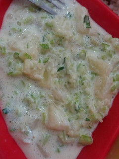 Una foto de Ensalada de apio y piña