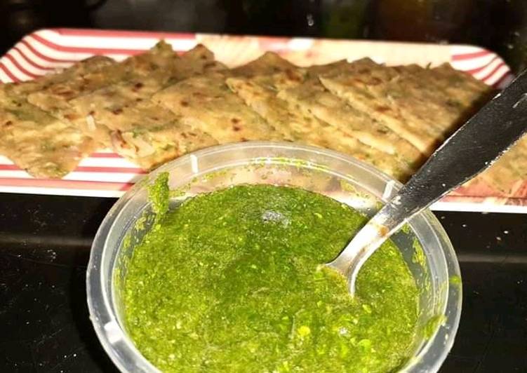 WORTH A TRY! Recipes Coriander Garlic chutney