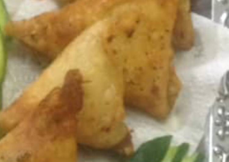 Recipe of Homemade Potato bite samosa