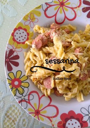 Foto resep Fusili Carbonara