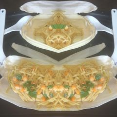 A picture of Corn hakka noodles.
