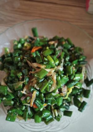 Foto resep Tumis kacang panjang teri