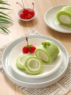 Foto resep Mochi Gulung Pandan