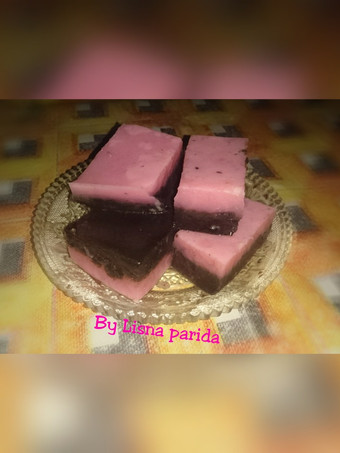 Resep Puding Lapis oreo strawbery Wajib Dicoba