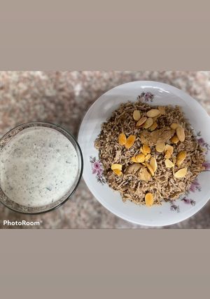 صورة لوصفة رز على دجاج