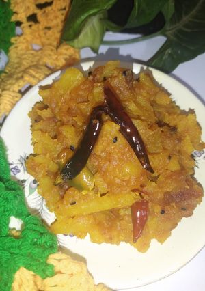 কুমড়ো ছেঁচকি (Kumro Chechki in bengali) রেসিপির প্রধান ছবি