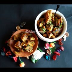 A picture of Aloo Chaat.