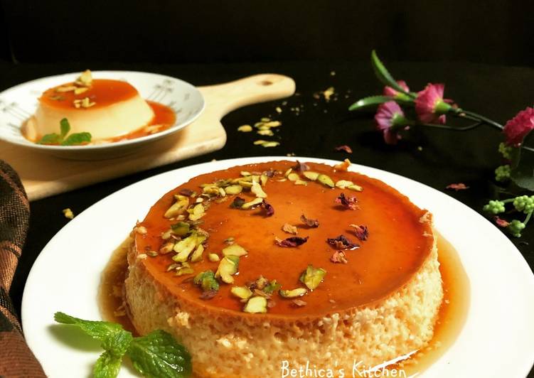 Caramel Egg Pudding Recipe By Bethica Das Cookpad