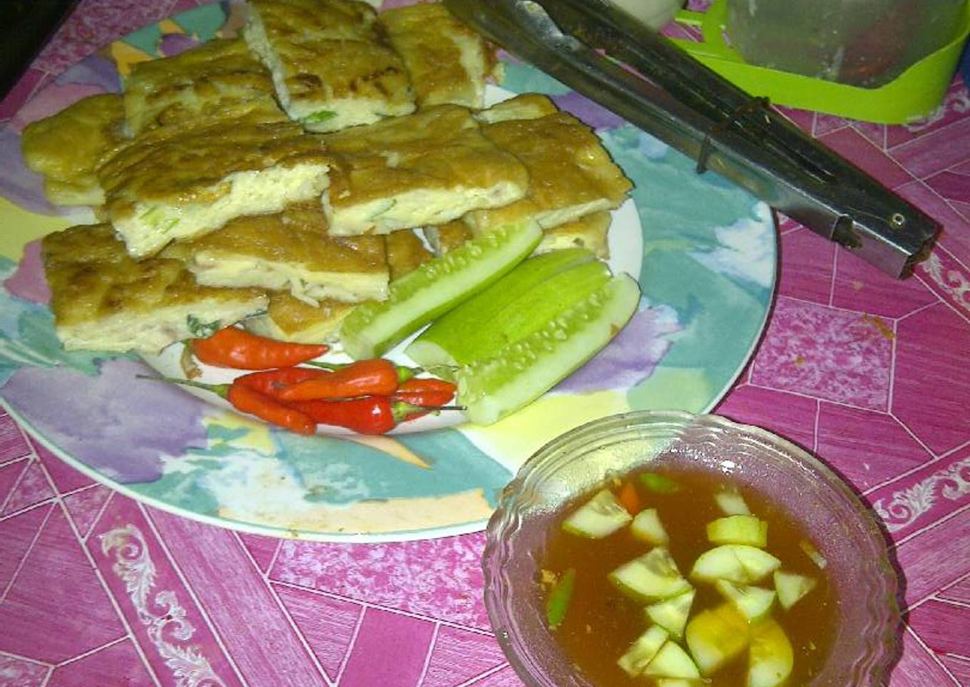 Martabak telur simple