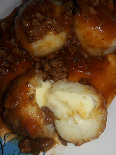 Una foto de Ñoquis rellenos sin T.A.C.C con maizena