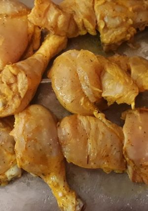 عکسی از دستور مزه دار کردن جوجه 😋
