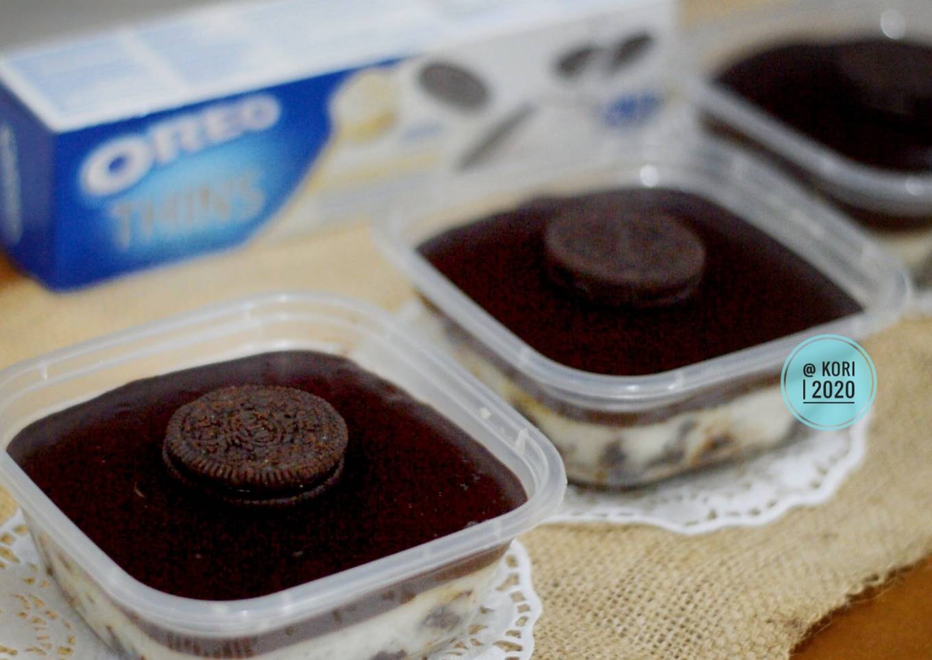 Oreo Dessert Box Lumer (no whip cream, no oven, no kukus)