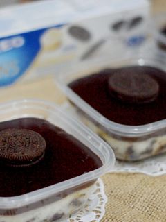 Foto resep Oreo Dessert Box Lumer (no whip cream, no oven, no kukus)