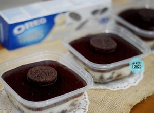 Foto resep Oreo Dessert Box Lumer (no whip cream, no oven, no kukus)