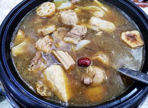 Hình của món Lẩu Dê.