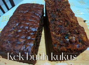 Gambar Kek buah kukus