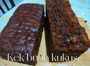 Gambar Kek buah kukus