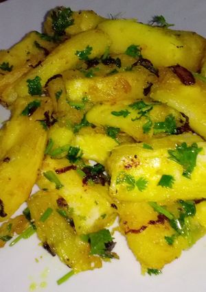 A picture of Fried cassava.