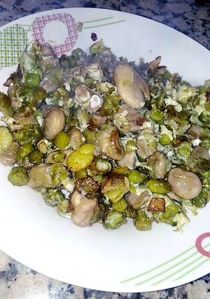 صورة لوصفة جلبانه ولفول اوملات