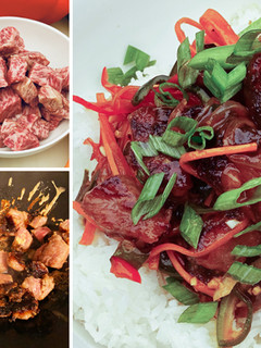 A picture of Spicy Ginger Szechuan Wagyu Beef.
