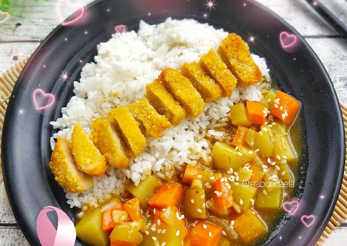 Japanese Curry Rice / Nasi Kari Jepang 🇯🇵 Bumbu Instan