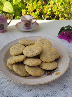 Una foto de Galletitas limón y jengibre