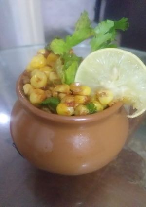 स्वीट कॉर्न चाट (sweet corn chaat) रेसिपी मुख्य फोटो