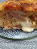 Pizza arrollada rellena