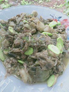 Foto resep Oseng jantung pisang