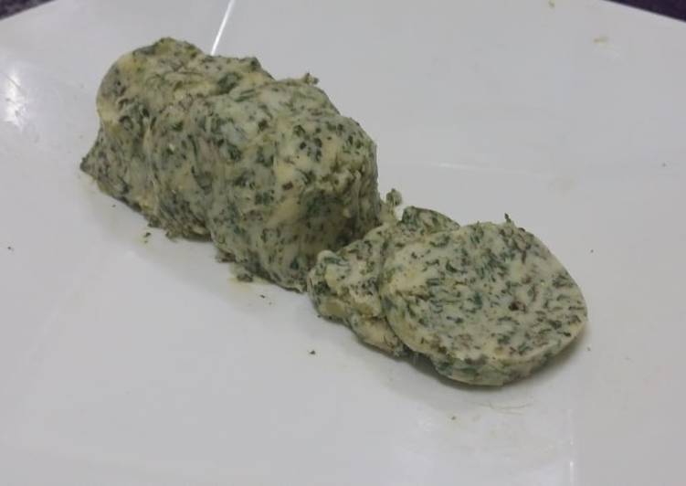 Herb Garlic Butter Log