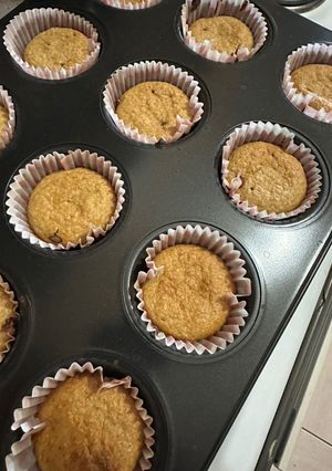 Φωτογραφία της συνταγής Banana bread σε φόρμες για muffins