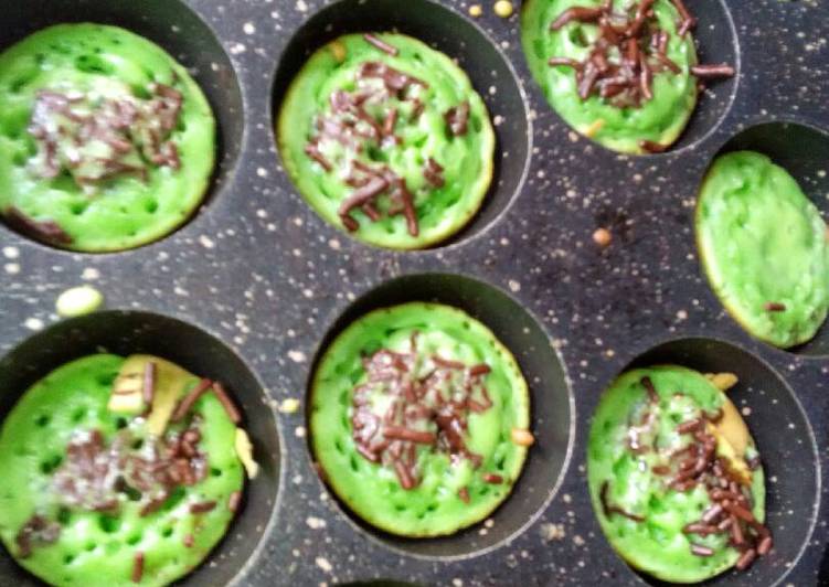 Resep: Makan di DimeKue cubit pandan