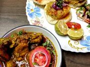 A picture of punjabi chicken curry