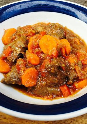 A picture of Ox liver.