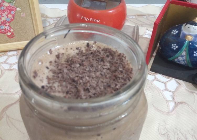 Resep Choco Black Forest Milk Shake Ala Dapur Saya😋, Praktis