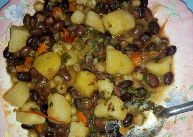 Fried githeri