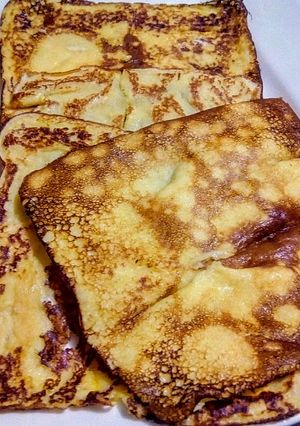 Una foto de CREPAS Cuadradas con esencia de Piña...!