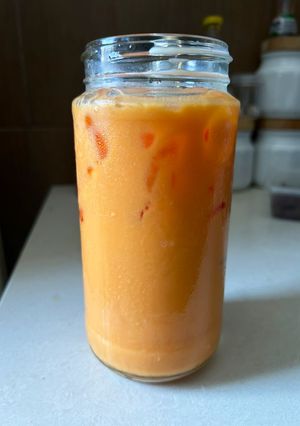 Gambar Air Orange Susu