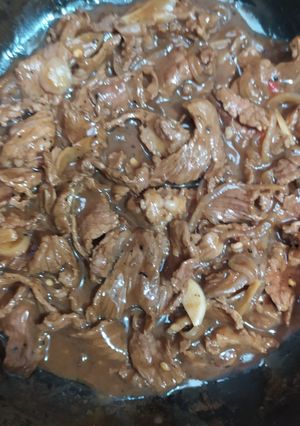 Foto resep Sapi Lada Hitam