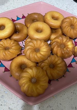 甜甜圈雞蛋糕 的食譜成品照片