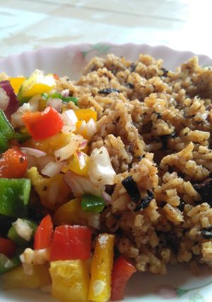 A picture of Pilau #charityrecipe.