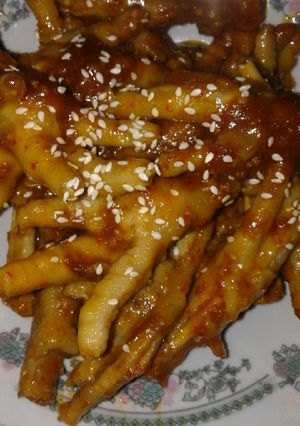 Foto resep Ceker pedes ala korea (maeun dakbal)