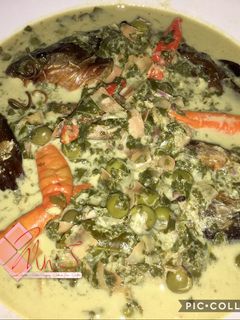 Foto resep Daun Singkong Tumbuk (Gulai)
